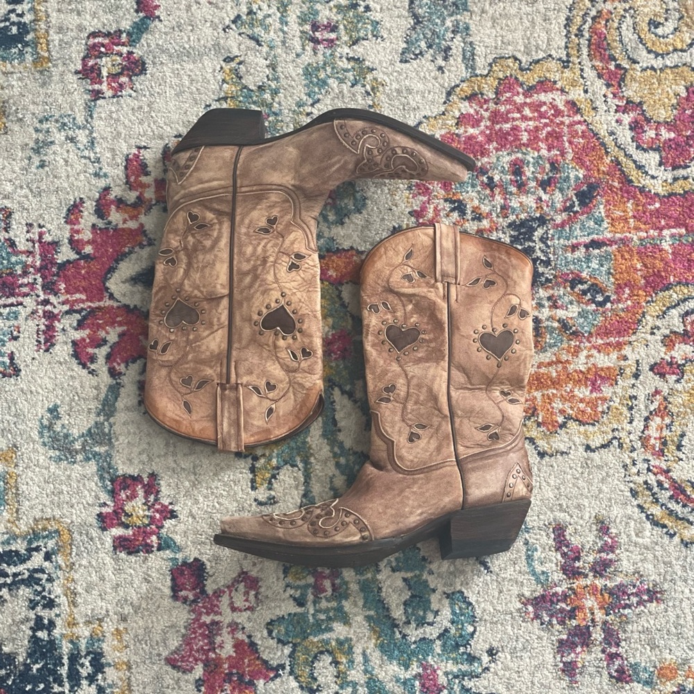 NWOB Eight Second Angel Cowgirl Boots ✨ 9.5 - Picture 9 of 9